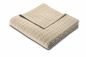 Preview: Biederlack XL blanket - Twist nature 180x220cm