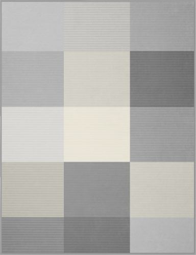 Biederlack XXL Tagesdecke - Colourfields grey 220x240cm