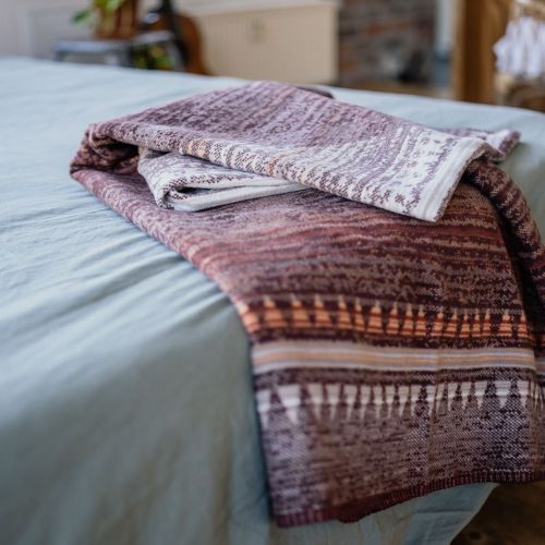 Ibena - cotton blanket - gizeh