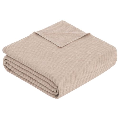 Ibena structure cotton blanket - charlotte