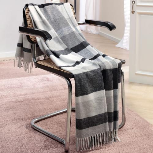 Biederlack plaid - Harmony grey