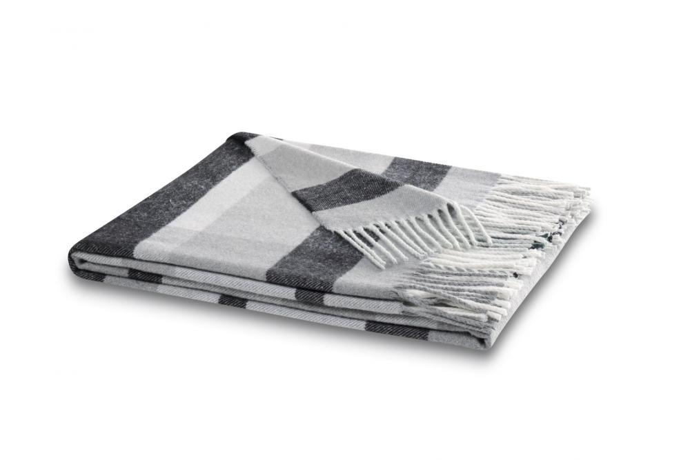 Biederlack plaid - Harmony grey